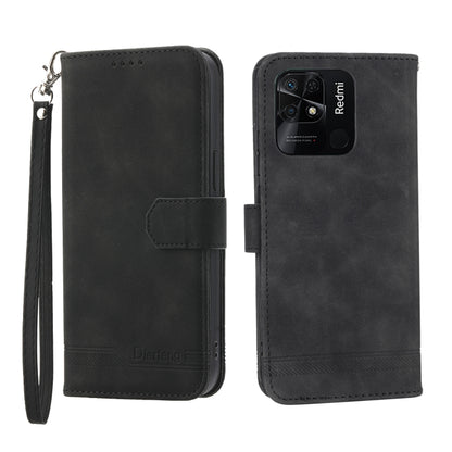 Dierfeng Dream Line TPU + PU Leather Phone Case, For Xiaomi Redmi Note 11 / Note 11S, For Xiaomi Redmi Note 11 Pro Foreign, For Xiaomi Redmi 10C, For Xiaomi Redmi 10A