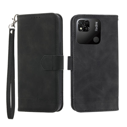 Dierfeng Dream Line TPU + PU Leather Phone Case, For Xiaomi Redmi Note 11 / Note 11S, For Xiaomi Redmi Note 11 Pro Foreign, For Xiaomi Redmi 10C, For Xiaomi Redmi 10A