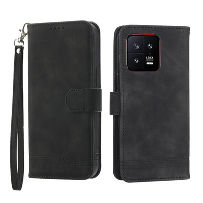 Dierfeng Dream Line TPU + PU Leather Phone Case, For Xiaomi 12 Ultra, For Xiaomi 13, For Xiaomi 13 Pro, For Xiaomi Poco C40