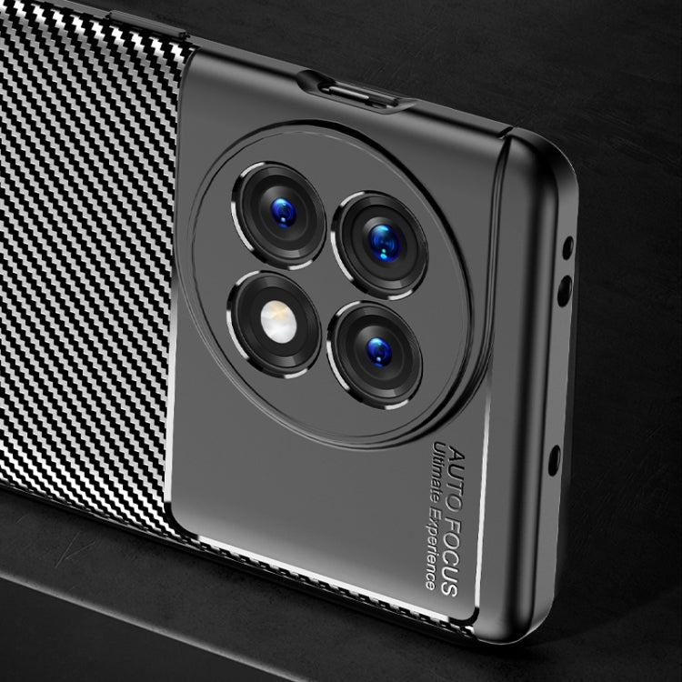 Carbon Fiber Texture Shockproof TPU Phone Case, For OnePlus Ace 2 5G/11R