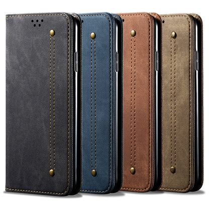 Denim Texture Flip Leather Phone Case, For OnePlus 11, For OnePlus 11R, For OnePlus Ace 2 5G, For vivo iQOO 11, For Samsung Galaxy A54 5G