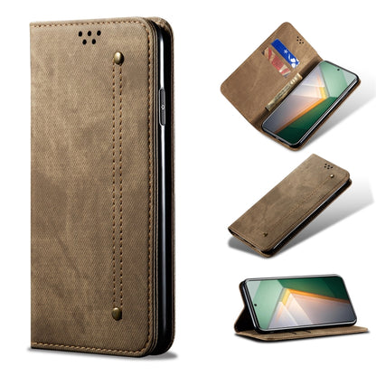 Denim Texture Flip Leather Phone Case, For OnePlus 11, For OnePlus 11R, For OnePlus Ace 2 5G, For vivo iQOO 11, For Samsung Galaxy A54 5G