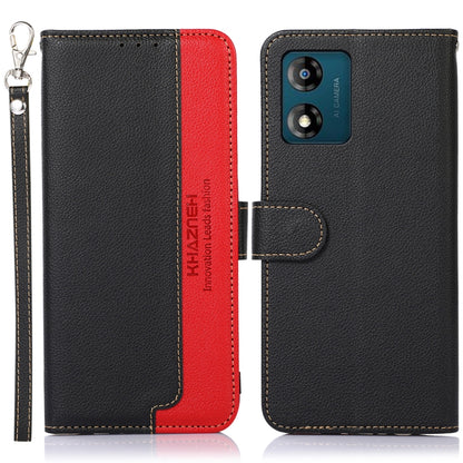 KHAZNEH Litchi Texture Leather RFID Phone Case, For OnePlus 11, For OnePlus Nord CE 3 Lite, For Motorola Moto E13, For Motorola Moto G53 5G
