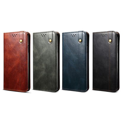Oil Wax Crazy Horse Texture Leather Phone Case, For OnePlus 11, For OnePlus 11R, For OnePlus Ace 2 5G, For vivo iQOO 11, For Samsung Galaxy A54 5G