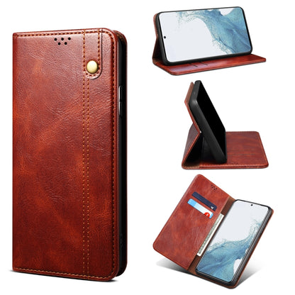 Oil Wax Crazy Horse Texture Leather Phone Case, For OnePlus 11, For OnePlus 11R, For OnePlus Ace 2 5G, For vivo iQOO 11, For Samsung Galaxy A54 5G