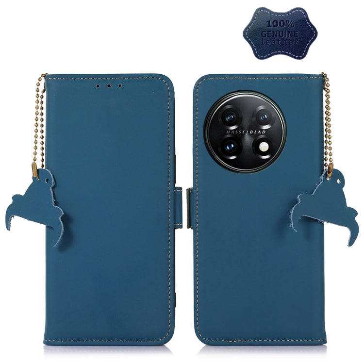 Genuine Leather Magnetic RFID Leather Phone Case, For OnePlus 11, For OnePlus Nord CE 3 Lite, For Motorola Moto E13, For Motorola Moto G53 5G