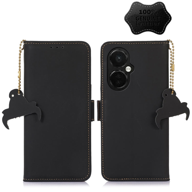Genuine Leather Magnetic RFID Leather Phone Case, For OnePlus 11, For OnePlus Nord CE 3 Lite, For Motorola Moto E13, For Motorola Moto G53 5G
