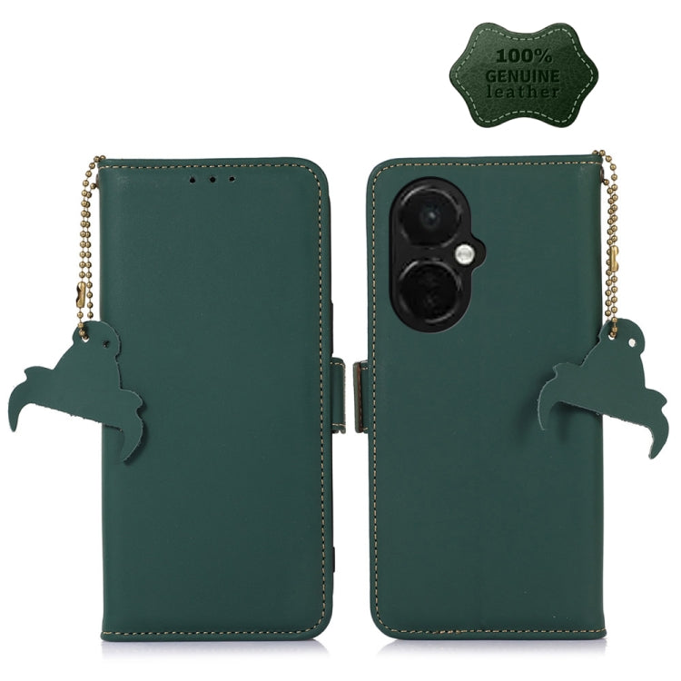 Genuine Leather Magnetic RFID Leather Phone Case, For OnePlus 11, For OnePlus Nord CE 3 Lite, For Motorola Moto E13, For Motorola Moto G53 5G