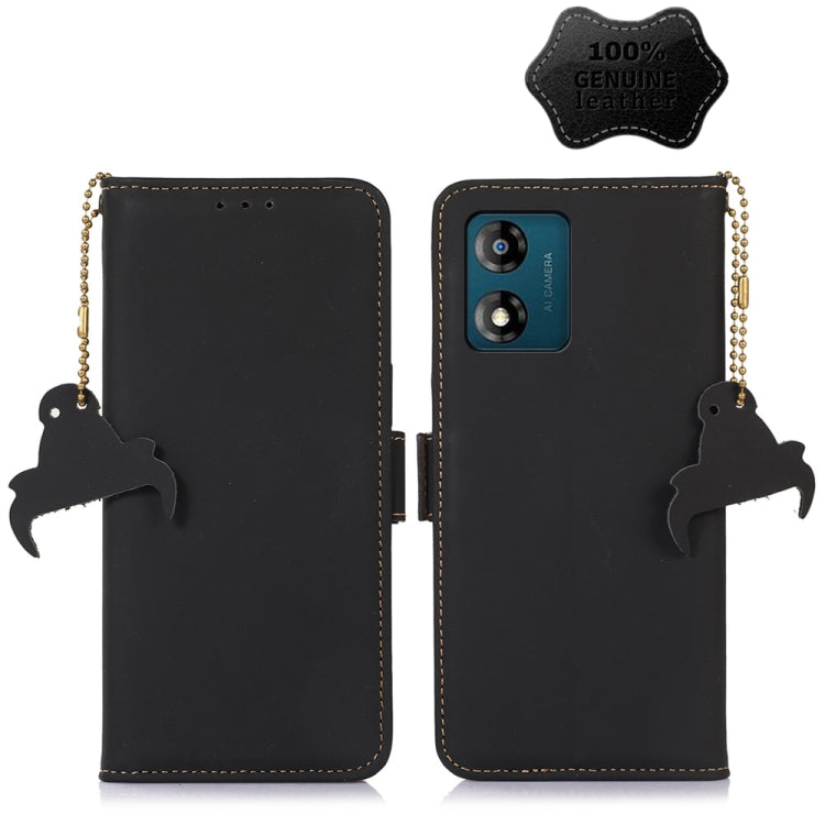 Genuine Leather Magnetic RFID Leather Phone Case, For OnePlus 11, For OnePlus Nord CE 3 Lite, For Motorola Moto E13, For Motorola Moto G53 5G