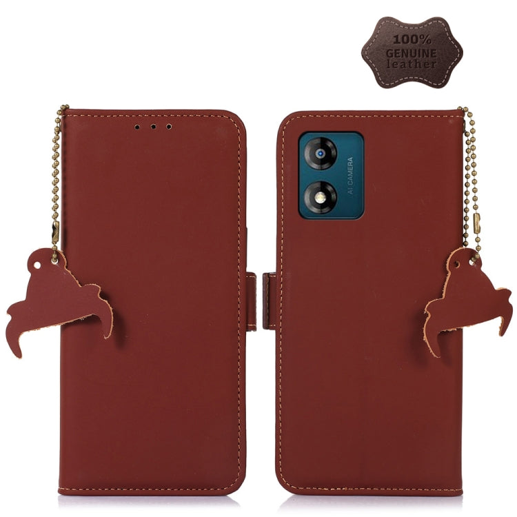 Genuine Leather Magnetic RFID Leather Phone Case, For OnePlus 11, For OnePlus Nord CE 3 Lite, For Motorola Moto E13, For Motorola Moto G53 5G