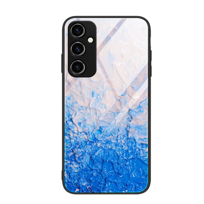 Marble Pattern Glass Phone Case, For Samsung Galaxy A54 5G