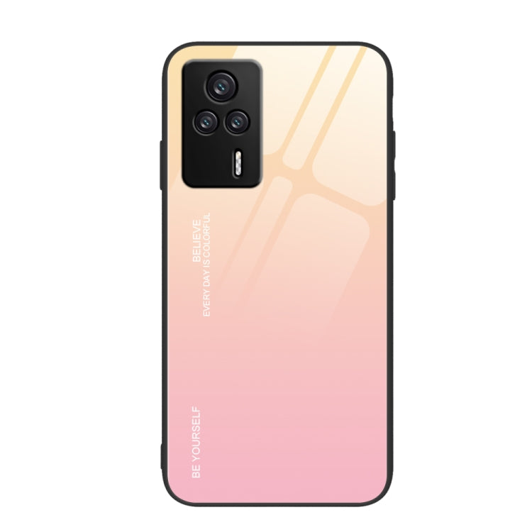 Gradient Color Glass Phone Case, For Xiaomi Redmi 12C, For Xiaomi Redmi K60/K60 Pro, For Xiaomi Redmi K60E