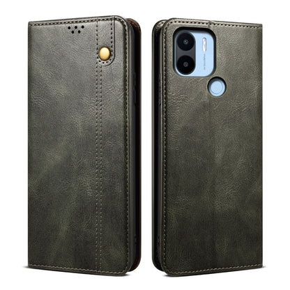 Oil Wax Crazy Horse Texture Leather Phone Case, For Xiaomi Poco C50, For Xiaomi Poco X5 Pro 5G / Redmi Note 12 Pro Speed