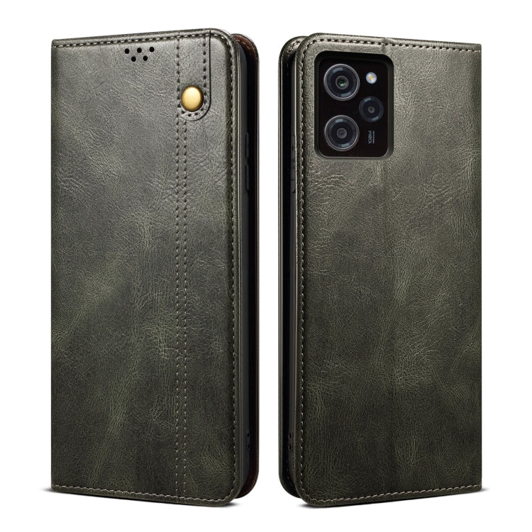 Oil Wax Crazy Horse Texture Leather Phone Case, For Xiaomi Poco C50, For Xiaomi Poco X5 Pro 5G / Redmi Note 12 Pro Speed