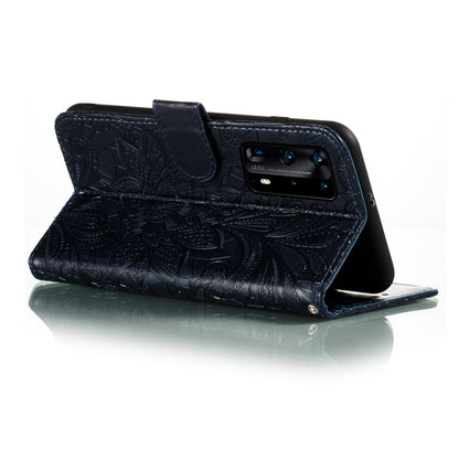 Lace Flower Embossing Pattern Horizontal Flip Leather Case , with Holder & Card Slots & Wallet & Photo Frame & Lanyard, For Huawei P40 Pro Plus, For Huawei Honor 30, For Huawei Honor 30 Pro, For Huawei Honor 30S