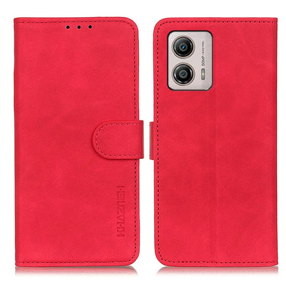 KHAZNEH Retro Texture Flip Leather Phone Case, For Motorola Moto E13 4G 2023, For Motorola Moto G53 5G, For OnePlus 11 5G, For OnePlus Nord CE 3 Lite