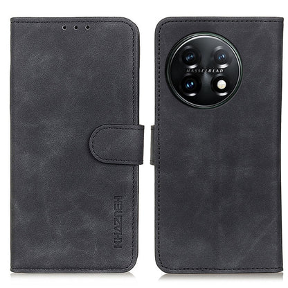 KHAZNEH Retro Texture Flip Leather Phone Case, For Motorola Moto E13 4G 2023, For Motorola Moto G53 5G, For OnePlus 11 5G, For OnePlus Nord CE 3 Lite
