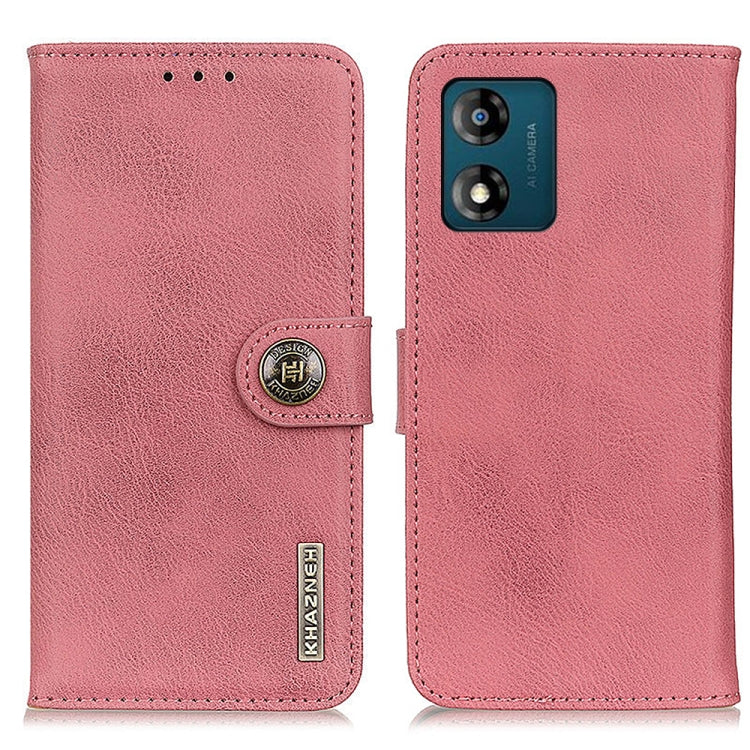 KHAZNEH Cowhide Texture Flip Leather Phone Case, For Motorola Moto E13 4G 2023, For Motorola Moto G53 5G, For OnePlus 11 5G, For OnePlus Nord CE 3 Lite