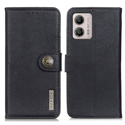 KHAZNEH Cowhide Texture Flip Leather Phone Case, For Motorola Moto E13 4G 2023, For Motorola Moto G53 5G, For OnePlus 11 5G, For OnePlus Nord CE 3 Lite