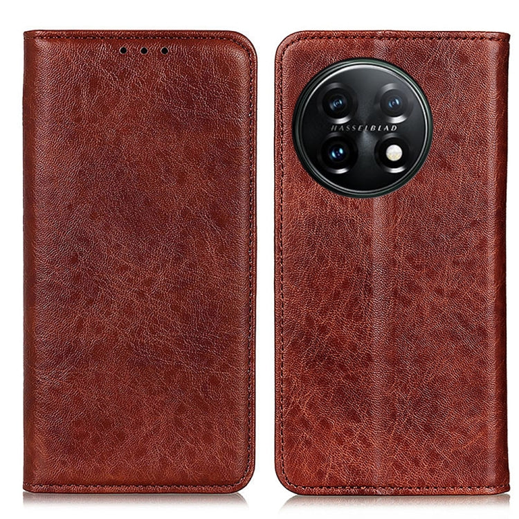 Magnetic Crazy Horse Texture Leather Phone Case, For OnePlus 11 5G, For OnePlus Nord CE 3 Lite