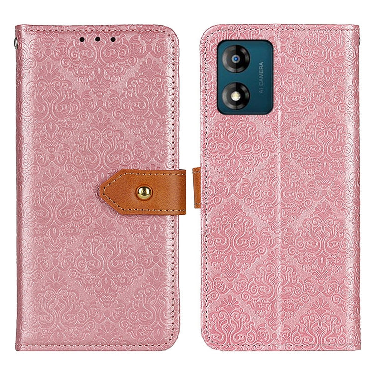 European Floral Embossed Flip Leather Phone Case, For Motorola Moto E13 4G 2023, For Motorola Moto G53 5G, For OnePlus 11 5G, For OnePlus Nord CE 3 Lite