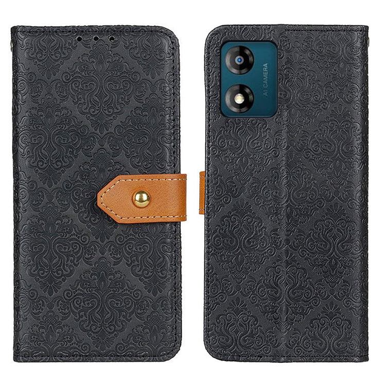 European Floral Embossed Flip Leather Phone Case, For Motorola Moto E13 4G 2023, For Motorola Moto G53 5G, For OnePlus 11 5G, For OnePlus Nord CE 3 Lite