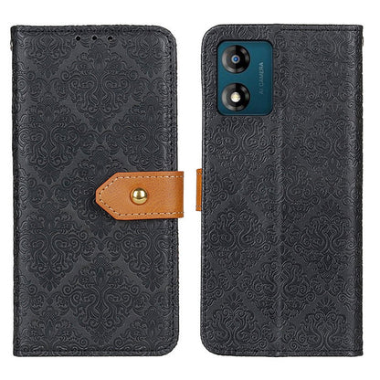 European Floral Embossed Flip Leather Phone Case, For Motorola Moto E13 4G 2023, For Motorola Moto G53 5G, For OnePlus 11 5G, For OnePlus Nord CE 3 Lite