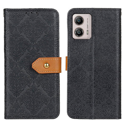 European Floral Embossed Flip Leather Phone Case, For Motorola Moto E13 4G 2023, For Motorola Moto G53 5G, For OnePlus 11 5G, For OnePlus Nord CE 3 Lite