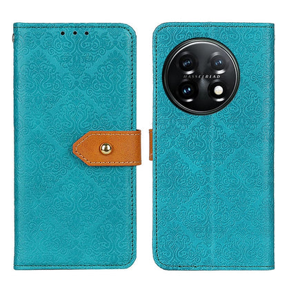 European Floral Embossed Flip Leather Phone Case, For Motorola Moto E13 4G 2023, For Motorola Moto G53 5G, For OnePlus 11 5G, For OnePlus Nord CE 3 Lite
