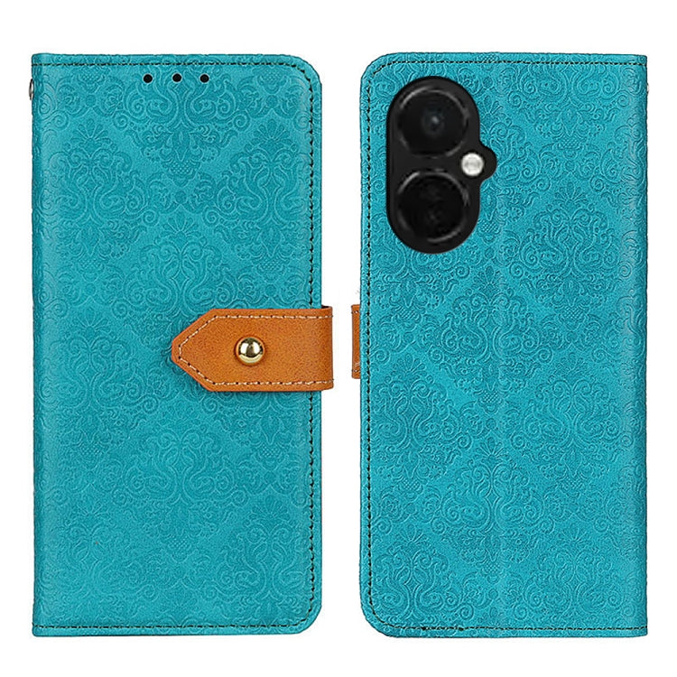 European Floral Embossed Flip Leather Phone Case, For Motorola Moto E13 4G 2023, For Motorola Moto G53 5G, For OnePlus 11 5G, For OnePlus Nord CE 3 Lite