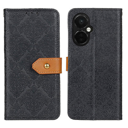 European Floral Embossed Flip Leather Phone Case, For Motorola Moto E13 4G 2023, For Motorola Moto G53 5G, For OnePlus 11 5G, For OnePlus Nord CE 3 Lite