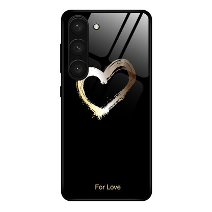 Colorful Painted Glass Phone Case, For Samsung Galaxy S23 5G