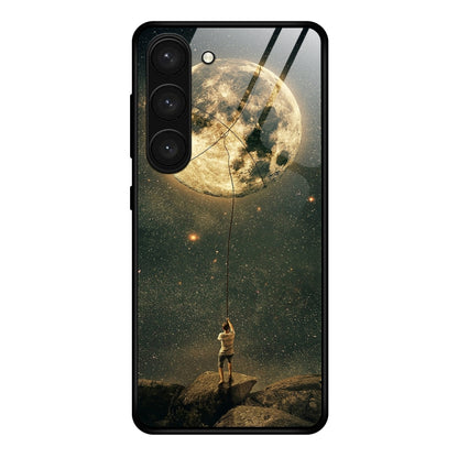 Colorful Painted Glass Phone Case, For Samsung Galaxy S23 5G