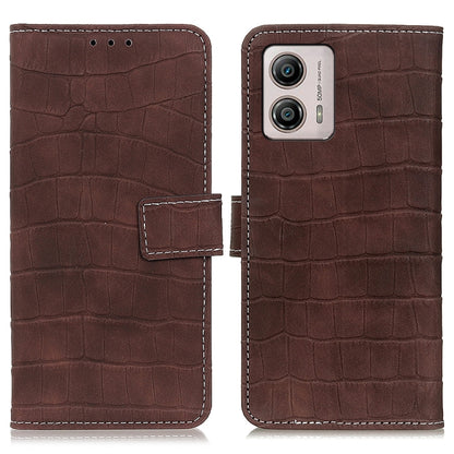 Magnetic Crocodile Texture Leather Phone Case, For Motorola Moto E13 4G 2023, For Motorola Moto G53 5G, For OnePlus 11 5G, For OnePlus Nord CE 3 Lite