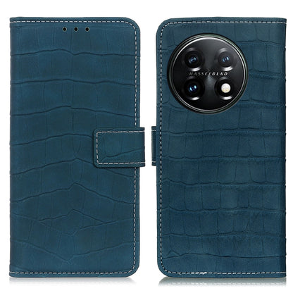 Magnetic Crocodile Texture Leather Phone Case, For Motorola Moto E13 4G 2023, For Motorola Moto G53 5G, For OnePlus 11 5G, For OnePlus Nord CE 3 Lite