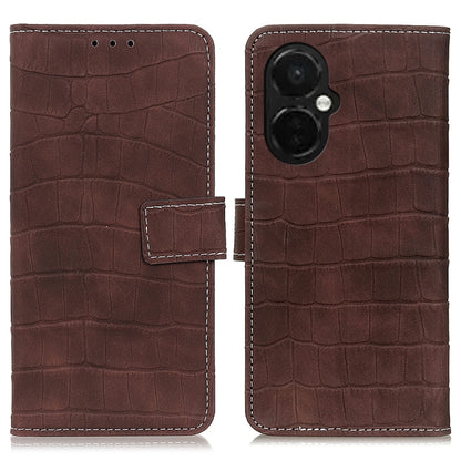 Magnetic Crocodile Texture Leather Phone Case, For Motorola Moto E13 4G 2023, For Motorola Moto G53 5G, For OnePlus 11 5G, For OnePlus Nord CE 3 Lite