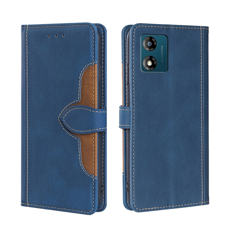 Skin Feel Magnetic Buckle Leather Phone Case, For Motorola Moto E13 4G, For OPPO A17k, For OPPO Reno8 T 4G, For Xiaomi Poco X5 Pro / Redmi Note 12 Pro Speed, For Honor X9a 5G