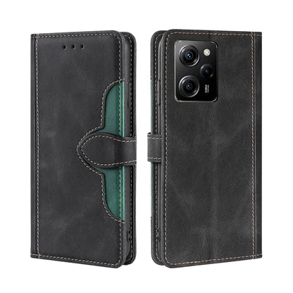 Skin Feel Magnetic Buckle Leather Phone Case, For Motorola Moto E13 4G, For OPPO A17k, For OPPO Reno8 T 4G, For Xiaomi Poco X5 Pro / Redmi Note 12 Pro Speed, For Honor X9a 5G