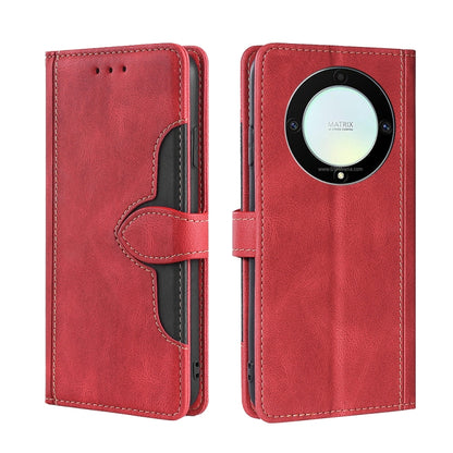 Skin Feel Magnetic Buckle Leather Phone Case, For Motorola Moto E13 4G, For OPPO A17k, For OPPO Reno8 T 4G, For Xiaomi Poco X5 Pro / Redmi Note 12 Pro Speed, For Honor X9a 5G