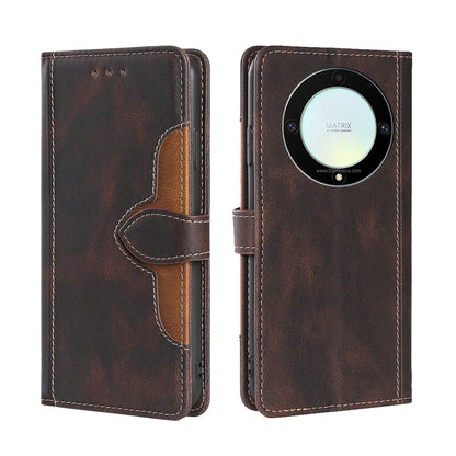 Skin Feel Magnetic Buckle Leather Phone Case, For Motorola Moto E13 4G, For OPPO A17k, For OPPO Reno8 T 4G, For Xiaomi Poco X5 Pro / Redmi Note 12 Pro Speed, For Honor X9a 5G