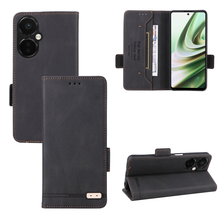 Magnetic Clasp Leather Phone Case, For OnePlus Nord CE 3 5G