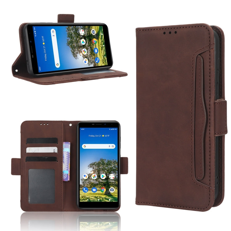 Skin Feel Calf Texture Card Slots Leather Phone Case, For AT&T Maestro 3 U626AA, For AT&T Motivate Max U668AA, For BLU Bold N2, For AT&T Calypso 3 U328AA