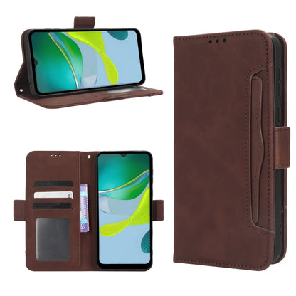 Skin Feel Calf Texture Card Slots Leather Phone Case, For Motorola Moto E13 4G, For Motorola Moto X40 Pro, For Realme 10 Pro+, For Realme C30 / C30s Foreign