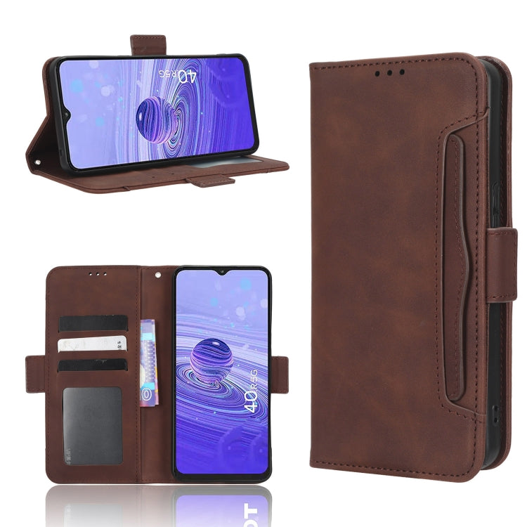 Skin Feel Calf Texture Card Slots Leather Phone Case, For OPPO Reno8 T 4G, For OPPO Reno8 T 5G / A1 Pro, For TCL 40 R 5G, For TCL 40 SE