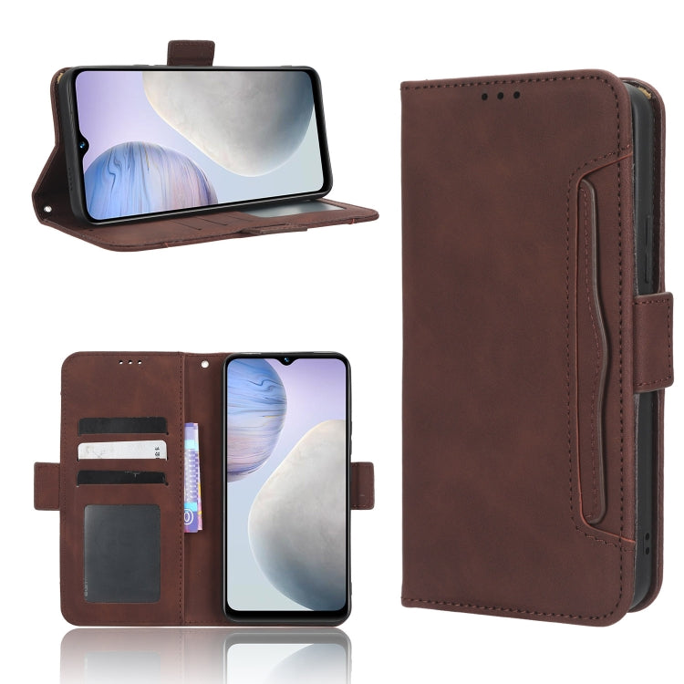 Skin Feel Calf Texture Card Slots Leather Phone Case, For vivo Y02 4G, For Wiko Voix U616A, For Infinix Hot 20 Play, For Google Pixel 7a
