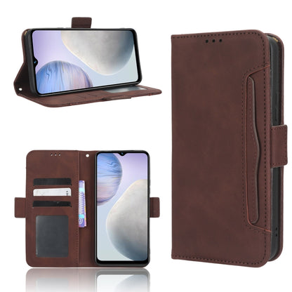 Skin Feel Calf Texture Card Slots Leather Phone Case, For vivo Y02 4G, For Wiko Voix U616A, For Infinix Hot 20 Play, For Google Pixel 7a
