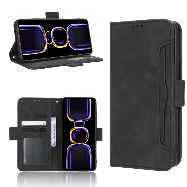 Skin Feel Calf Texture Card Slots Leather Phone Case, For Xiaomi Redmi 12C / 11A, For Xiaomi Redmi K60 5G / K60 Pro, For Xiaomi Redmi K60E 5G, For Xiaomi Redmi Note 12 Pro 5G Speed