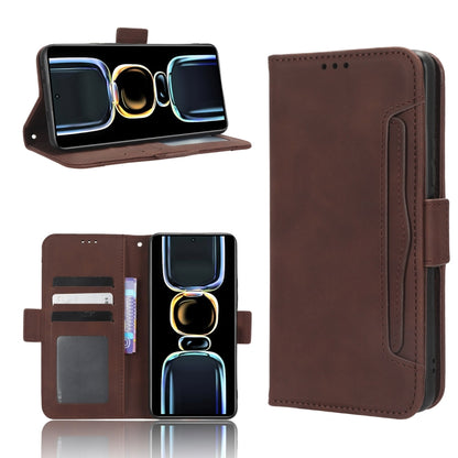 Skin Feel Calf Texture Card Slots Leather Phone Case, For Xiaomi Redmi 12C / 11A, For Xiaomi Redmi K60 5G / K60 Pro, For Xiaomi Redmi K60E 5G, For Xiaomi Redmi Note 12 Pro 5G Speed