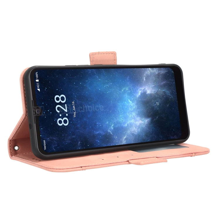 Skin Feel Calf Texture Card Slots Leather Phone Case, For Sharp Rouvo V, For Xiaomi Poco X5 5G / Redmi Note 12 5G, For OnePlus 11 5G, For ZTE Libero 5G III
