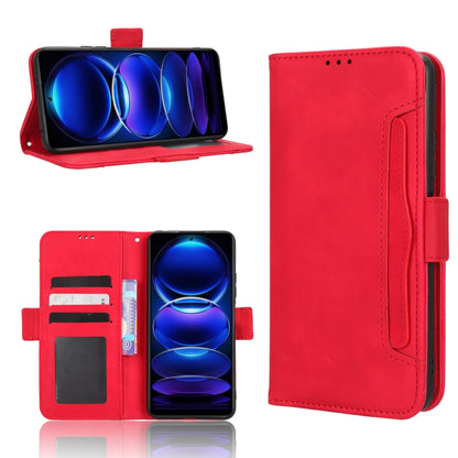Skin Feel Calf Texture Card Slots Leather Phone Case, For Sharp Rouvo V, For Xiaomi Poco X5 5G / Redmi Note 12 5G, For OnePlus 11 5G, For ZTE Libero 5G III
